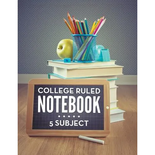 College Ruled Notebook - 5 Subject