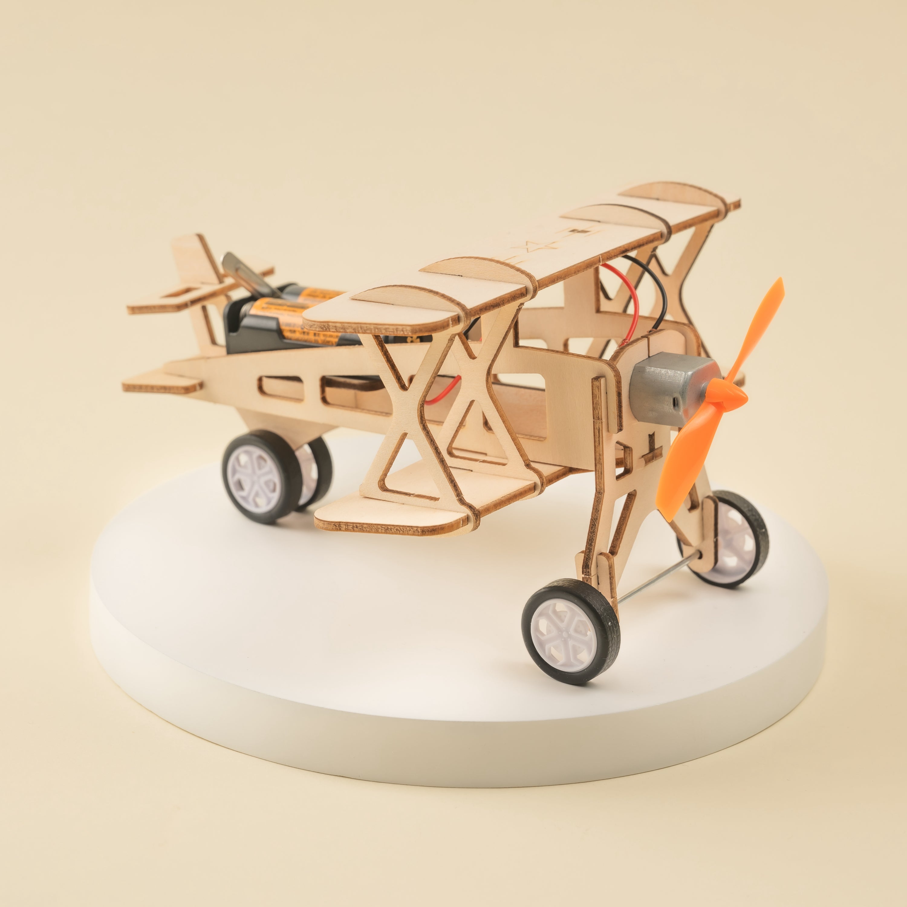 Propeller Plane DIY Kit, Educational STEM Toy
