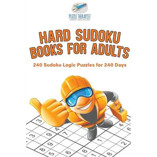 Hard Sudoku Books for Adults 240 Sudoku Logic Puzzles for 240 Days