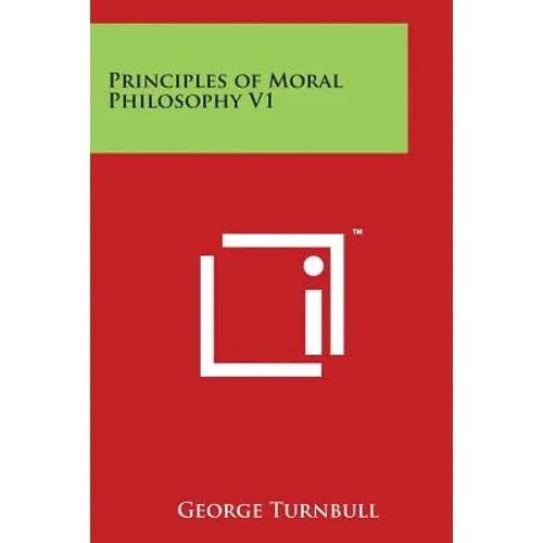 Principles of Moral Philosophy V1