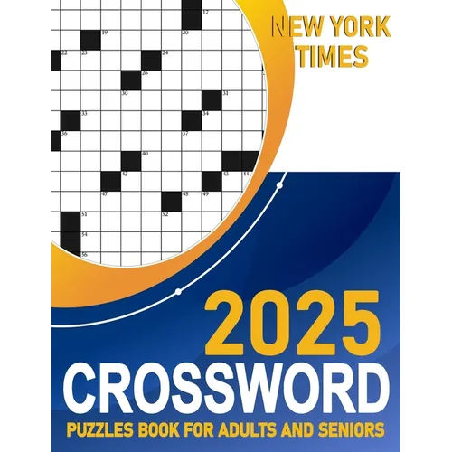 2025 New York Times Crossword Puzzles For Adults And Seniors